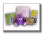 Pink Teddy and Sweet Treats Gift Box